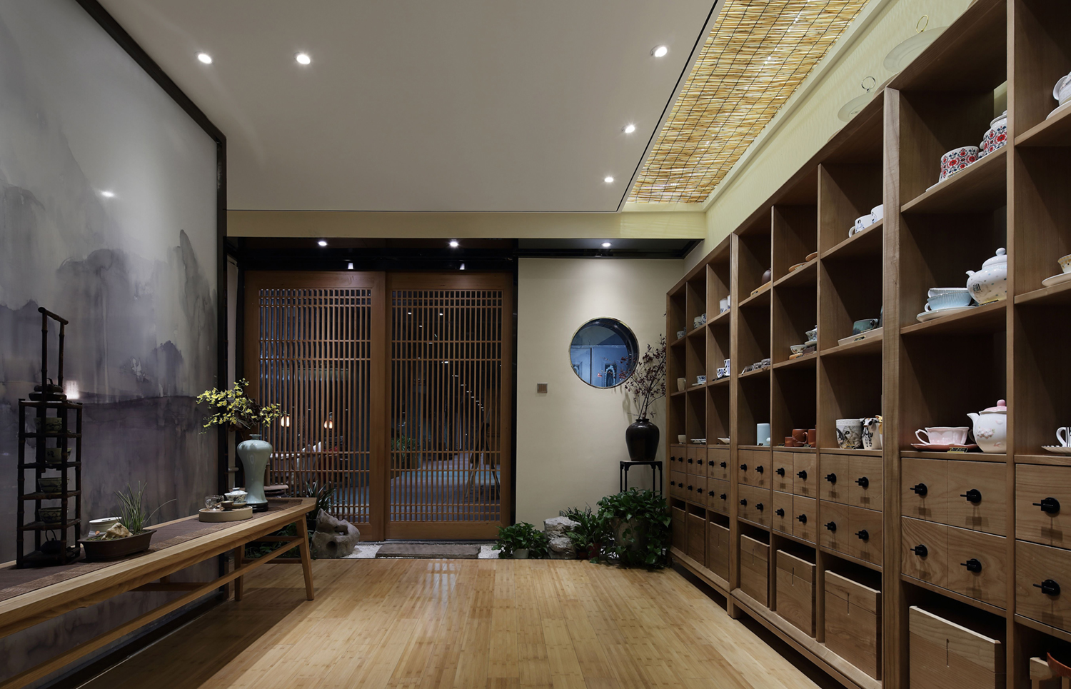 茶室裝修設(shè)計效果圖