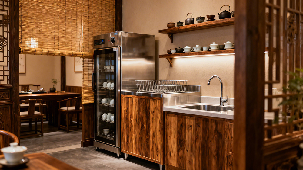 品茶器具消毒區(qū)