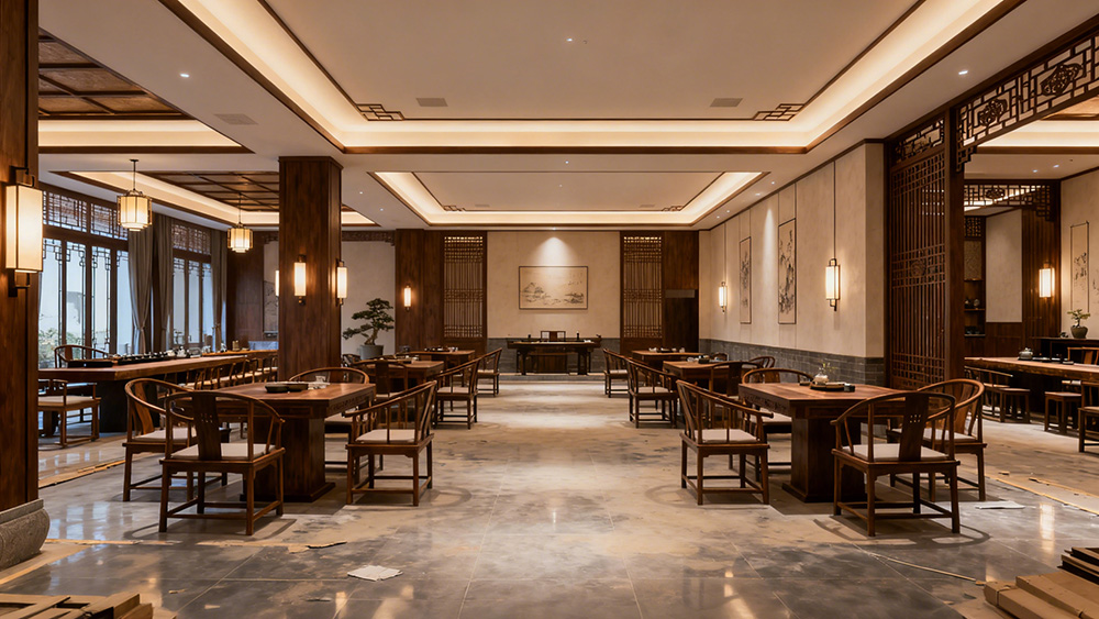 茶樓裝修驗收階段